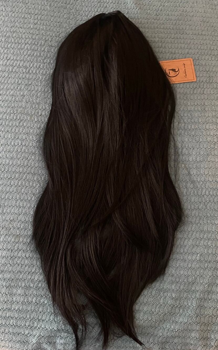 Newt Fashion Womens OS Black Long Wig